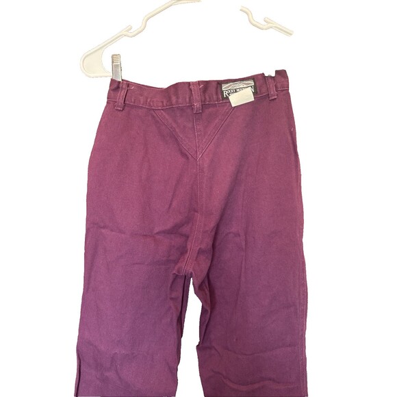 Vintage Rocky Mountain Jeans Purple 28 / 7 High Rise Western - Picture 5 of 7